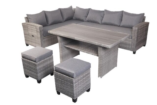 Garten Rattan-Lounge Sitzgruppe