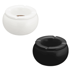 Storm ashtray, M, b/w-sorted, approx. 13cm
