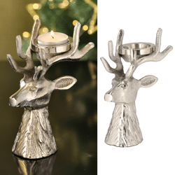 Tealight holder, deer head