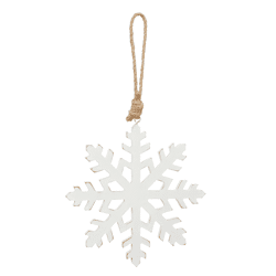 Hänger Schneeflocke, S, 17,5cm d