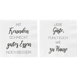 Servietten Tischgast, 2/s 20er Pack