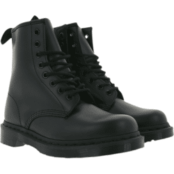 Dr. Martens 1460 Mono Schnür-Boots aus Echtleder Winter-Stiefel 14353001 Schwarz