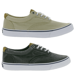 SPERRY Bahama Striper II Cvo SW Herren Leinen-Sneaker mit Wave-Siping-Technologie in verschiedenen Farben