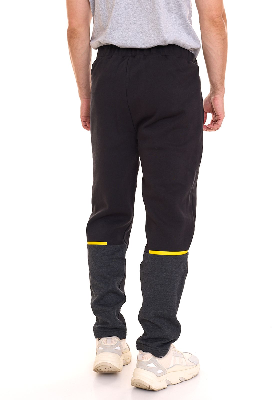 PUMA BVB Casuals Pants Herren Sweat-Hose Borussia Dortmund Baumwoll-Fanwear 771843 02 Schwarz