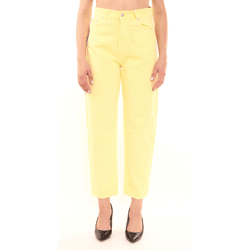 LTB Shena Damen Jeans modische 7/8-Hose im 5-Pocket-Style Loose-Fit 81562566 Gelb