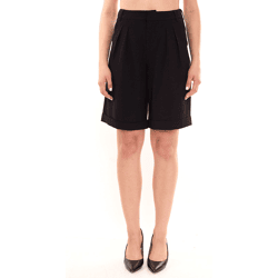 AjC Damen Anzug-Shorts elegante kurze Hose Mode-Bermuda 73405624 Schwarz