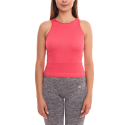 FAYN SPORTS Seamless Damen Crop Top atmungsaktives und schweißtransportierendes Sport-Shirt 54560720 Rosa