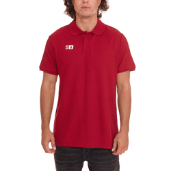 Outfitter OCEAN FABRICS Herren Polo-Hemd angenehmes Sommer-Shirt 1049-OTW-36 Rot