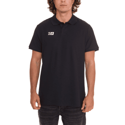 Outfitter OCEAN FABRICS Herren Polo-Hemd angenehmes Sommer-Shirt 1049-OTW-03 Schwarz