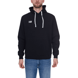 Outfitter Ocean Fabrics Thai Herren Hoodie nachhaltiger Kapuzen-Pullover im Basic-Style OUT-M-1003-OTW-03 Schwarz