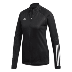 adidas Condivo 20 Damen nachhaltige Sport-Jacke mit AEROREADY-Technologie Fitness-Jacke Alltags-Jacke FS7104 Schwarz