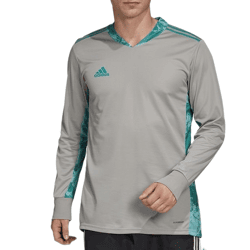 adidas AdiPro 20 Herren nachhaltiges Torwart-Trikot Langarm-Shirt Fitness-Pullover FI4196 Grau/Grün