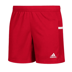 adidas Team 19 Damen Sport-Shorts mit Climacool-Technologie Trainings-Hose DX7296 Rot