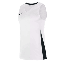 NIKE Team Fitness Damen Tank-Top mit DryFit Sport-Shirt Trainings-Shirt NT0211-100 Weiß/Schwarz