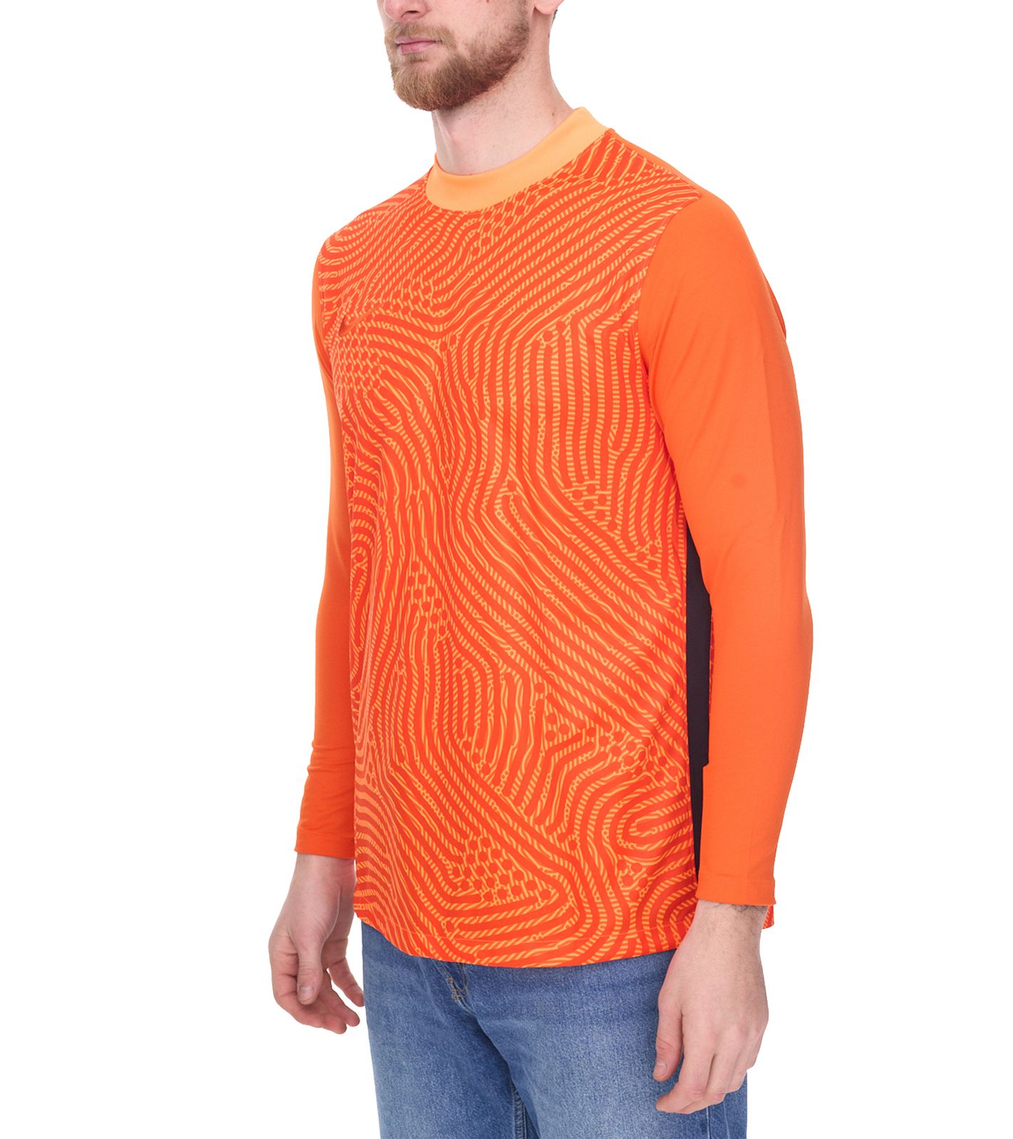 NIKE Gardien III Herren Torwart-Trikot mit Dri-FIT-Technologie Fu&szlig;ball Sport-Shirt BV6711-803 Orange