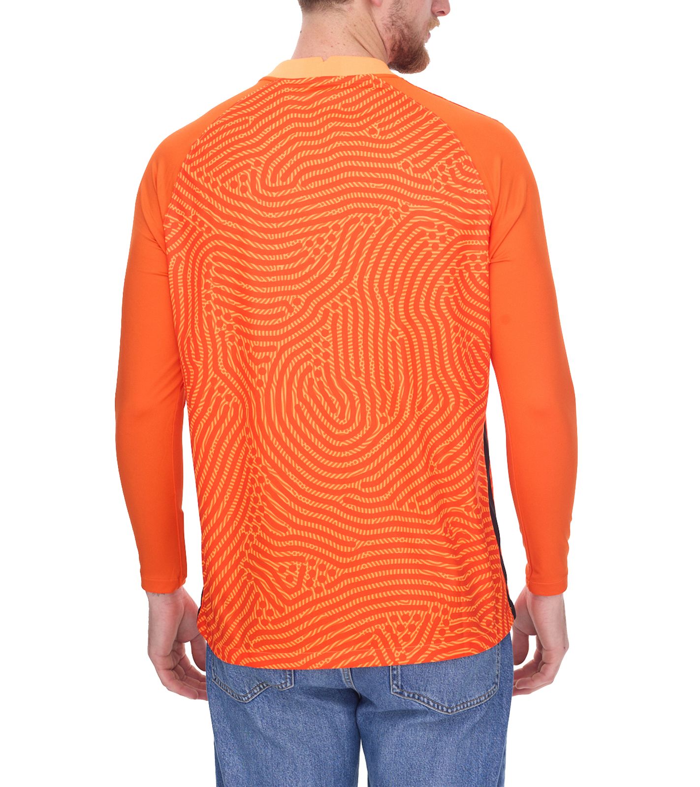 NIKE Gardien III Herren Torwart-Trikot mit Dri-FIT-Technologie Fu&szlig;ball Sport-Shirt BV6711-803 Orange