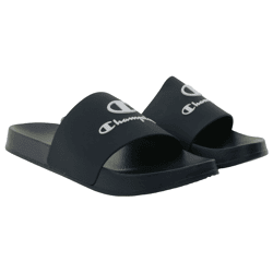 Champion Kos Damen und Herren Bade-Schuhe Badelatschen Sommer-Schuhe Schlupf-Schuhe S22175 KK001 Schwarz