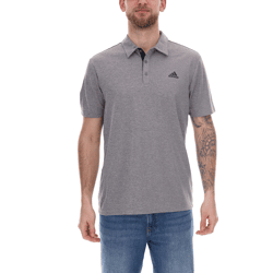 adidas Drive Polo Heather Men's Polo Shirt with AeroReady Sustainable Sports Golf Shirt H56774 Gray