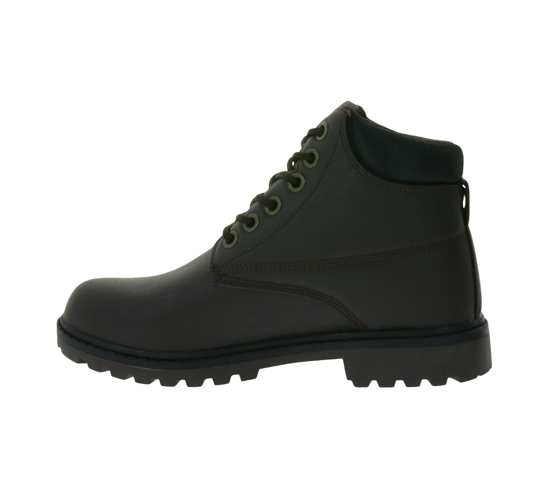 Kappa Logo Tennessee 2 Herren Winter-Stiefelette Schn&uuml;r-Boots in Kunstleder-Optik 303UY90-938 Dunkelbraun