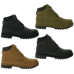 Kappa Logo Tennessee 2 Herren Winter-Stiefelette Schnür-Boots in Kunstleder-Optik 303UY90 Braun oder Schwarz