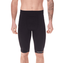 megmeister Herren Kompressions-Shorts mit Body-Mapping-Belüftung Rad-Shorts Antibakteriell und Geruchshemmend Kompressions-Bekleidung BC31