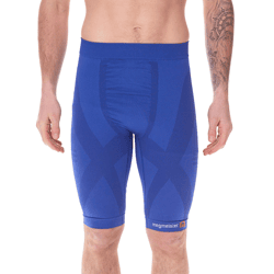 megmeister Herren Kompressions-Shorts mit Body-Mapping-Belüftung Rad-Shorts Antibakteriell und Geruchshemmend Kompressions-Bekleidung BC31