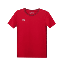 Outfitter OCEAN FABRICS TAHI Match Kinder-Trikot nachhaltiges Mädchen und Jungen Training-Shirt mit Mesh-Einsätzen Fitness-Shirt Kurzarm-