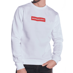 COURSE Herren Pullover mit Statement-Print 