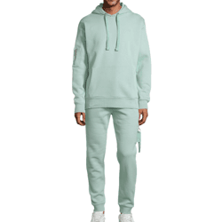 steffen klein Herren Jogginganzug Trainings-Anzug Homewear Lounge-Wear 900791 Mint-Grün