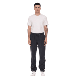 MAUI SPORTS Herren Fleece-Hose Freizeit-Jogger Homewear Oeko-Tex 100 zertifiziert 9087474 Grau