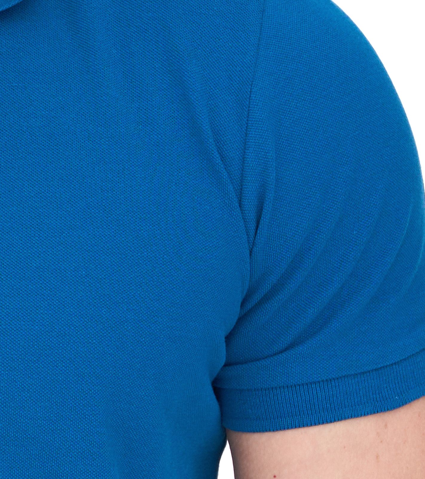 ELEVATE Calgary Herren Polo-Shirt Baumwolle Polo-Hemd Pique-Strick 200 g/m&sup2; 3808052 Blau