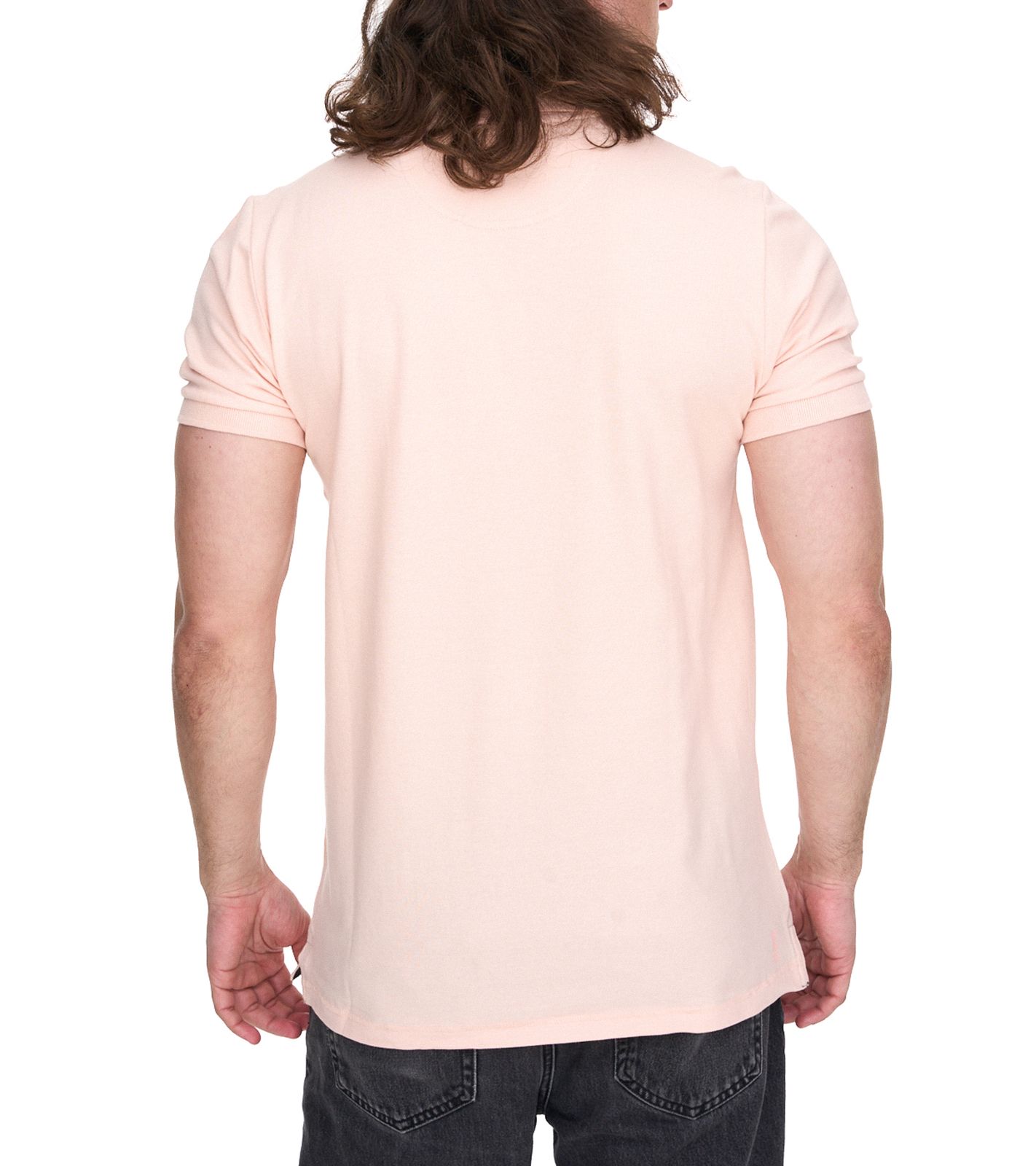 ELEVATE Calgary Herren Polo-Shirt Baumwolle Polo-Hemd Pique-Strick 200 g/m&sup2; 3808091 Rosa-Blush 