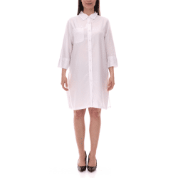 OTTO Damen Blusenkleid Sommer-Bluse mit Kent-Kragen Langarm-Shirt 89347006 Weiß