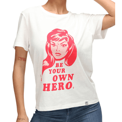 RE:COVERED X MARVEL Damen T-Shirt mit 