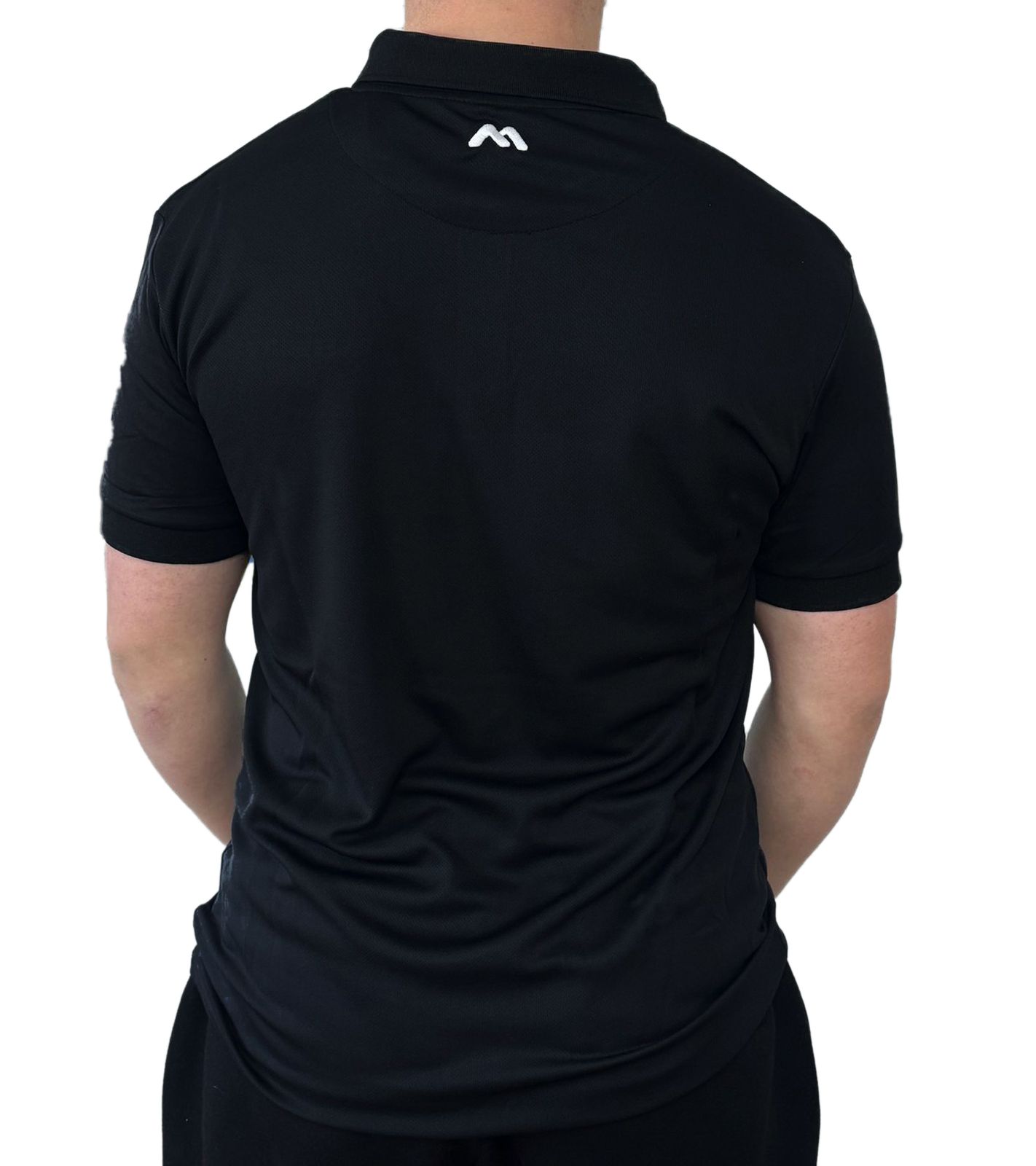 masita Herren Fitness-T-Shirt mit ClimaTech+ Technologie und Reißverschluss Brusttasche Kurzarm-Shirt Polo-Shirt Sport-T-Shirt 2014 1500 S