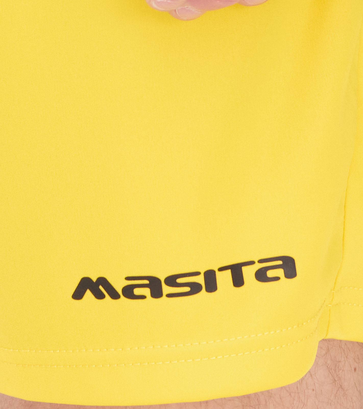 masita Rio Herren Trainings-Shorts mit Clima Tech-Technologie Sport-Hose mit Innenslip 2401S-3000 Gelb