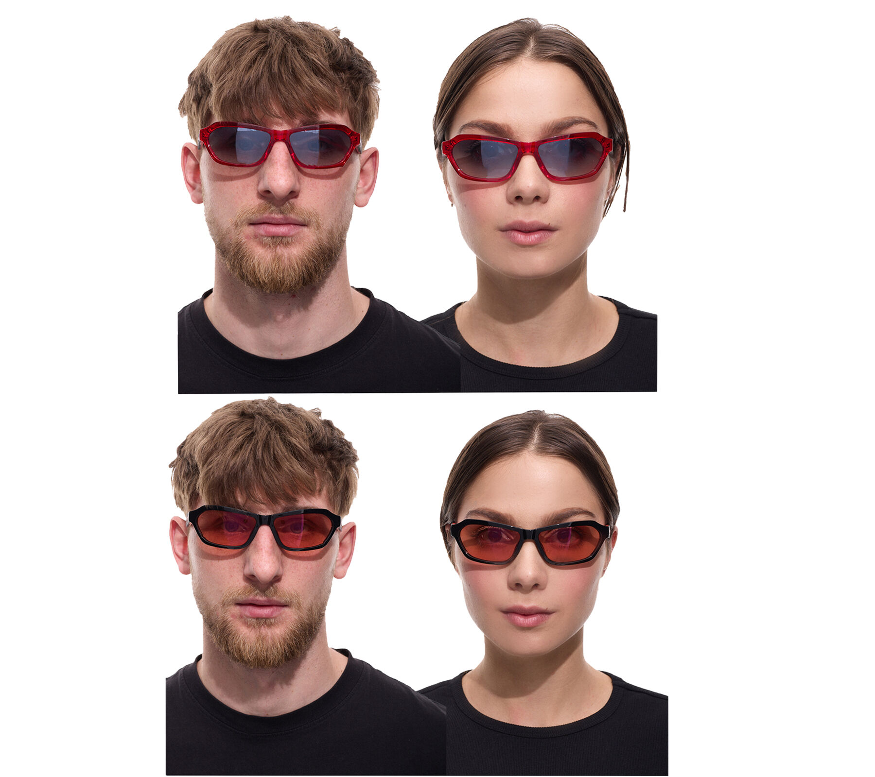 adidas Sonnenbrille f&uuml;r Damen und Herren Rechteckige-Brille Gradient-Brille mit Verspiegelung UVA&UVB Schutz Rot, Schwarz oder T&uuml;rkis