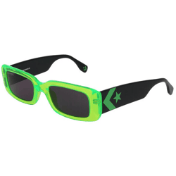 Converse Damen & Herren Sonnenbrille mit UV400-Schutz mit Lichtdurchlässigkeit S2 Urlaubs-Brille SCO228 OVC1 Schwarz/Grün