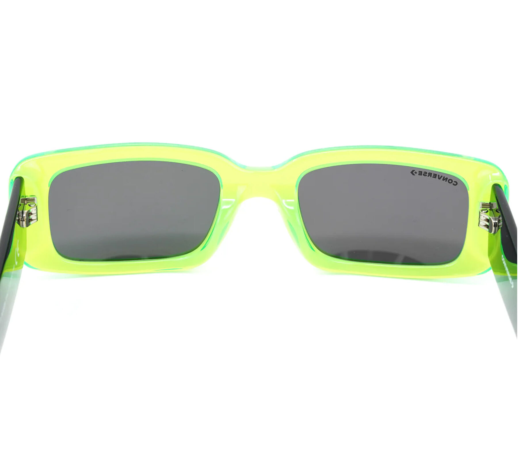 Converse Damen & Herren Sonnenbrille mit UV400-Schutz mit Lichtdurchl&auml;ssigkeit S2 Urlaubs-Brille SCO228 OVC1 Schwarz/Gr&uuml;n