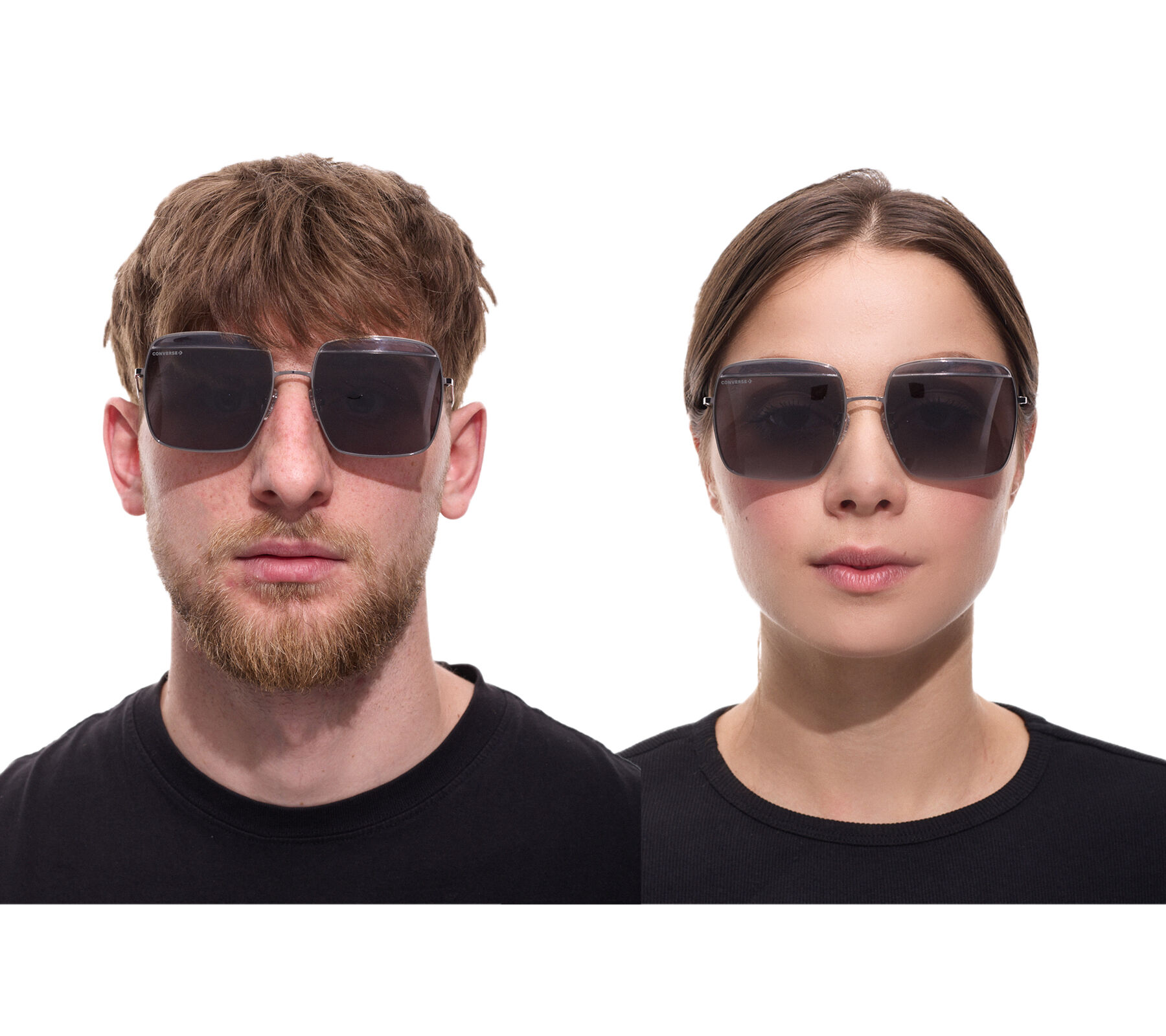 Converse Sonnenbrille mit UV400-Schutz mit Lichtdurchl&auml;ssigkeit 3 Urlaubs-Brille SCO148 509Y Grau/Rot