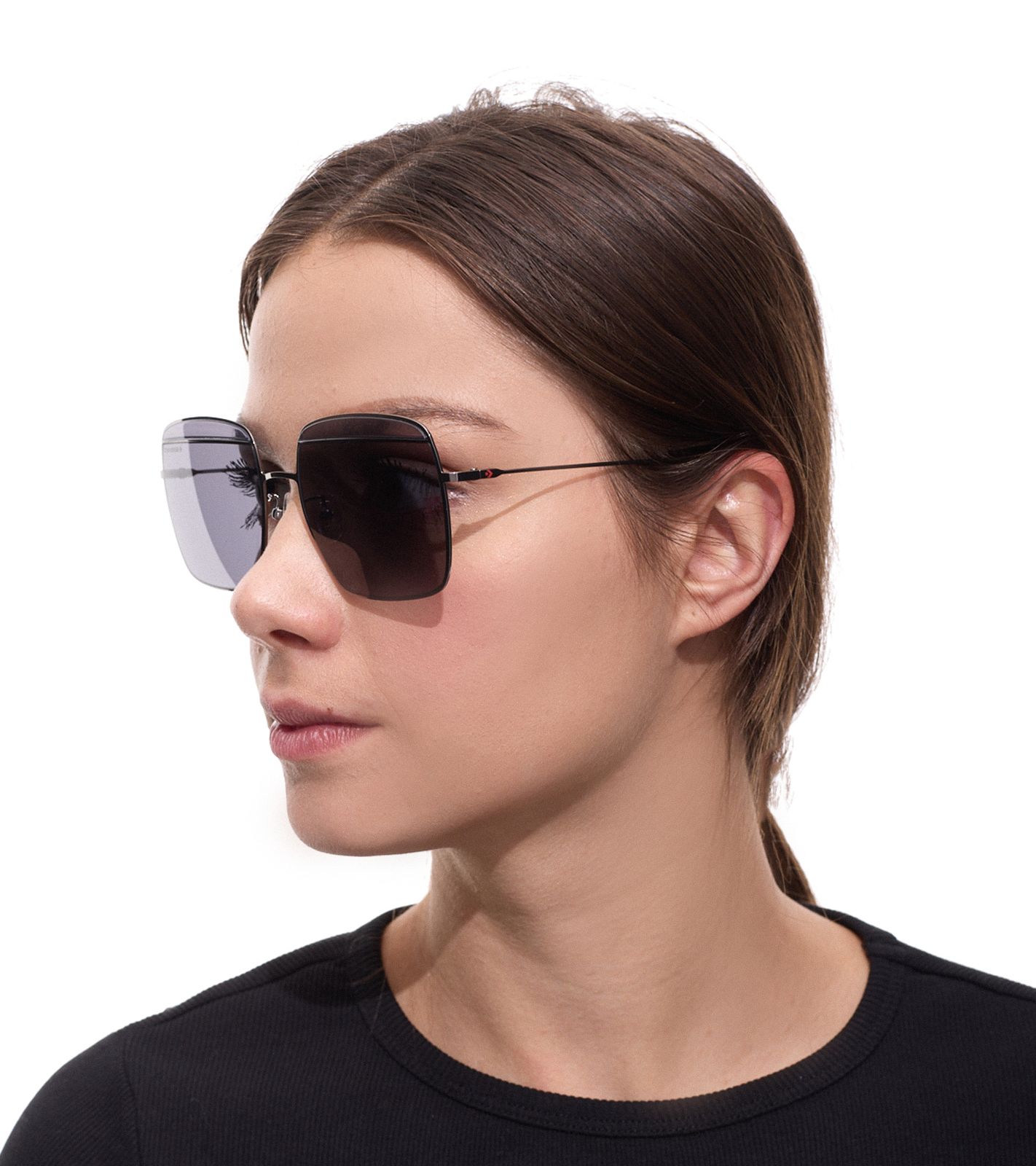 Converse Sonnenbrille mit UV400-Schutz mit Lichtdurchl&auml;ssigkeit 3 Urlaubs-Brille SCO148 509Y Grau/Rot
