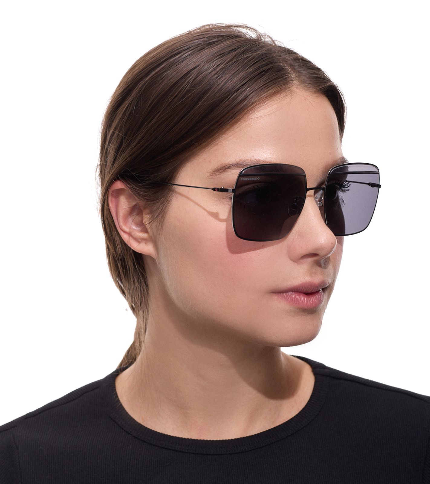 Converse Sonnenbrille mit UV400-Schutz mit Lichtdurchl&auml;ssigkeit 3 Urlaubs-Brille SCO148 509Y Grau/Rot