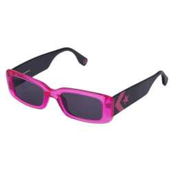 Converse Damen & Herren Sonnenbrille mit UV400-Schutz mit Lichtdurchlässigkeit S2 Urlaubs-Brille SCO228 0ATE Schwarz/Pink