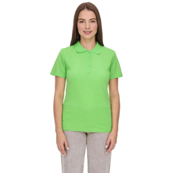 ELEVATE Helios Damen Polo-Shirt Baumwolle Polo-Hemd Pique-Strick 180 g/m² 3810768 Apfelgrün
