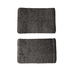 multimat Absorbent Doormat, Soft Door Mat with Non-Slip Backing, 40x60 cm, Gray or Brown