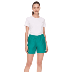 Outfitter OCEAN FABRICS Trainings-Shorts für Damen nachhaltige Sport-Hose Tahi Match OUT-W-1032-OTW Grün