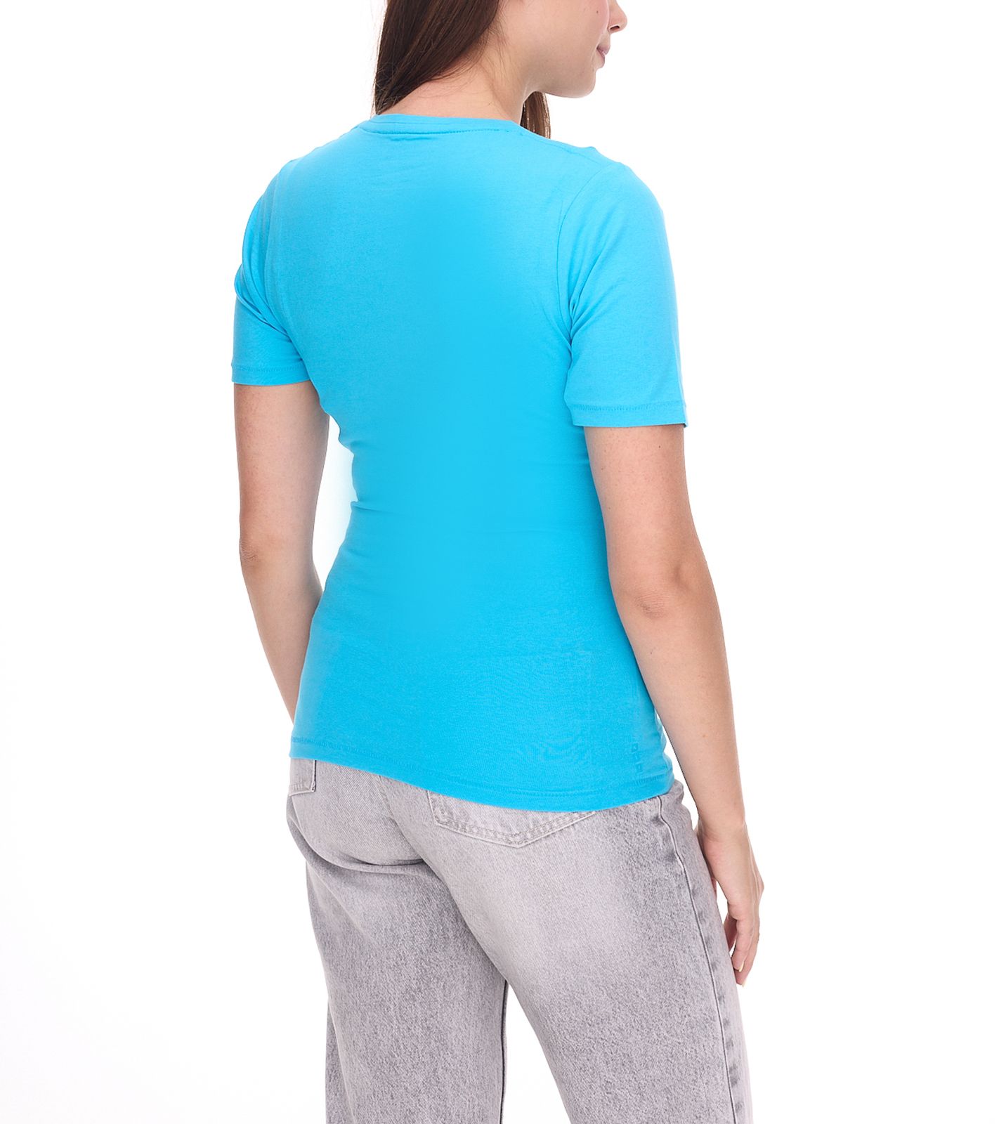 ELEVATE Kawartha nachhaltiges Damen T-Shirt schlichtes Baumwoll-Shirt 200 g/m2 Basic-Shirt Unterzieh-Shirt 3801743 Hellblau