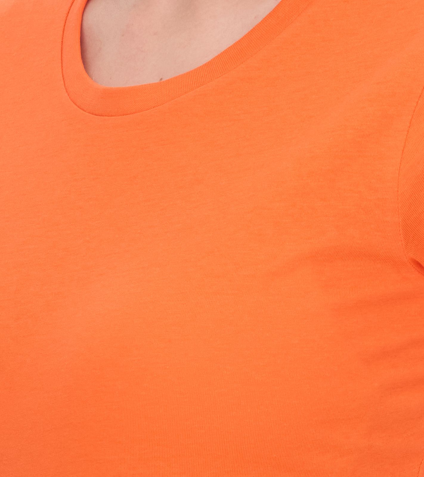 ELEVATE Heros Damen T-Shirt schlichtes Baumwoll-Shirt 150 g/m2 Basic-Shirt Unterzieh-Shirt 3802933 Orange