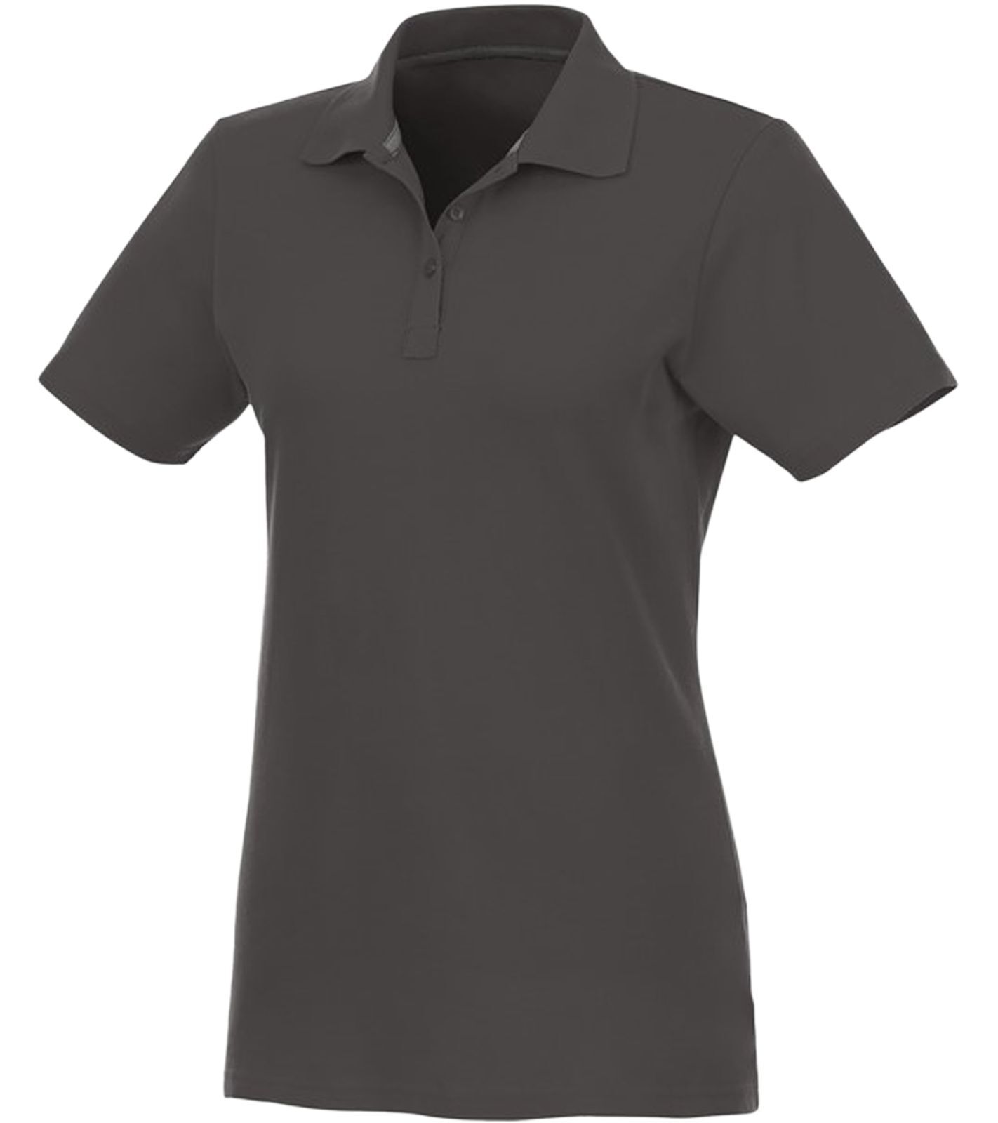 ELEVATE Helios Damen Polo-Shirt Baumwolle Polo-Hemd Pique-Strick 180 g/m&sup2; 3810789 Dunkelgrau