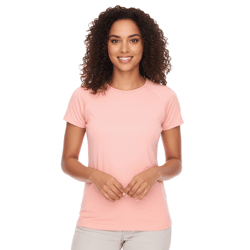 FAYN SPORTS Damen Sport-Top atmungsaktives und schweißtransportierendes Trainings-Shirt 73022200 Lachs-Rosa
